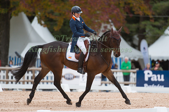 Alice Naber-Lozeman of the Netherlands riding Harry Belafonte