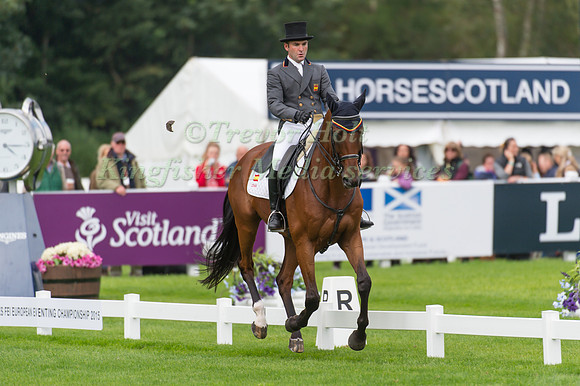 Carlos Diaz Fernandez of Spain riding Junco CP
