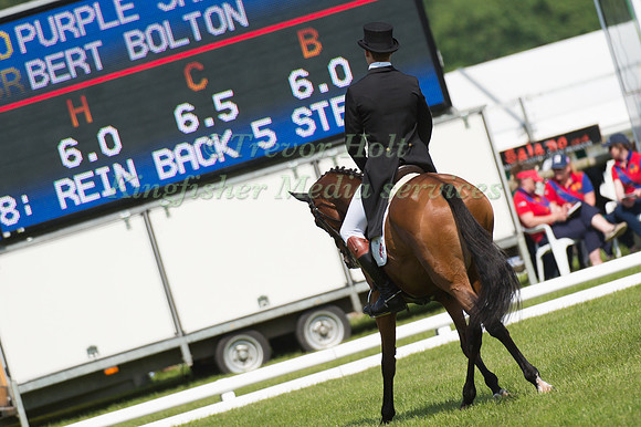 Bert Bolton (GBR) riding Purple Sands