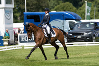 DEE HANKEY (GBR) AND CHEQUERS PLAYBOY TAKING PART IN THE DRESSAGE PHASE OF THE  CCI THREE STAR COMPETITION AT THE 2017 EQUI-TREK BRAMHAM INTERNATIONAL HORSE TRIALS