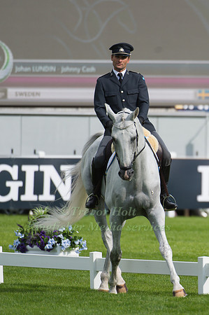 Johan Lundin of Sweden riding Johnny Cash