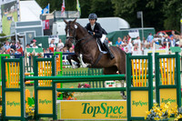 BECKY WOOLVEN (GBR) RIDING CHARLTON DOWN RIVERDANCE