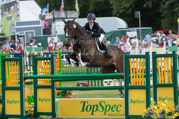 BECKY WOOLVEN (GBR) RIDING CHARLTON DOWN RIVERDANCE