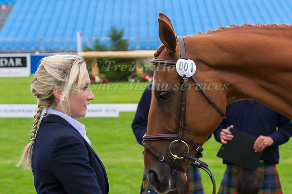 Laura Collett of Great Britain with Grand Manoeuvre