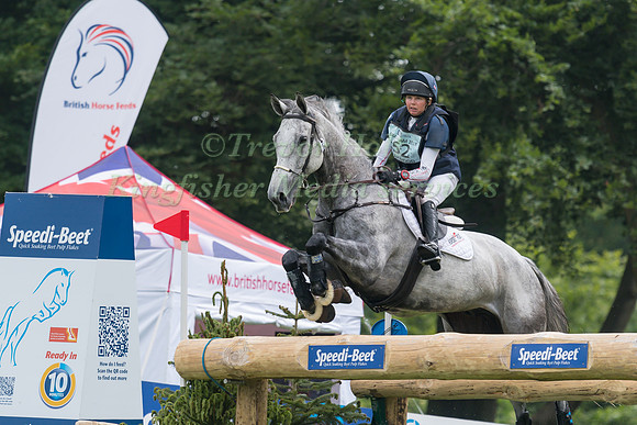 LOUISE HARWOOD (GBR) AND BALLADEER MILLER MAN