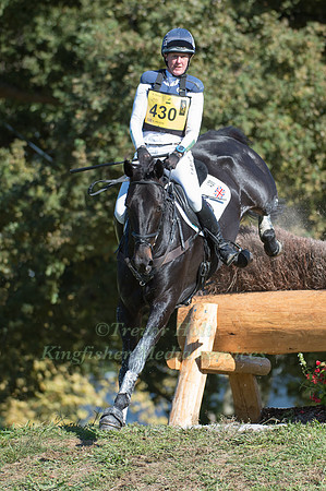 Nicola Wilson (GBR) riding Annie Clover