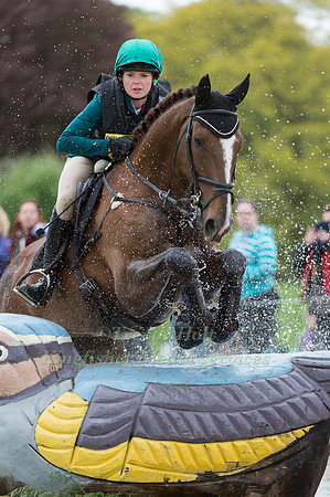 Julia Norman riding  LEAMHCHOILL DRIFTER