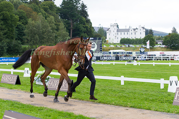Theo Van De Vendel of the Netherlands with Zindane