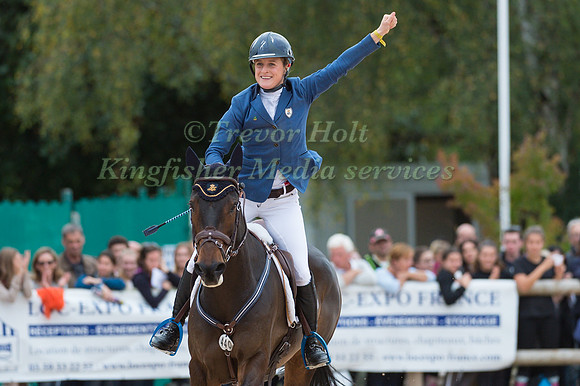 Camilla Speirs (IRL) riding Portersize Just a Jiff
