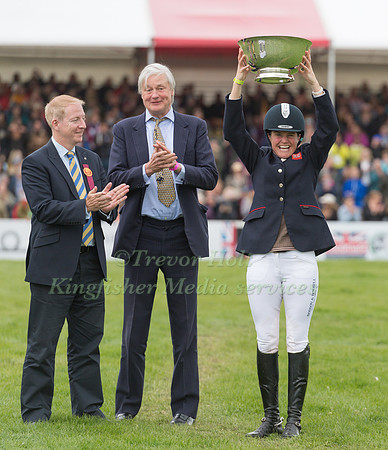 Piggy French Winnerof the Mitsubishi Motors Badminton Horse Trials