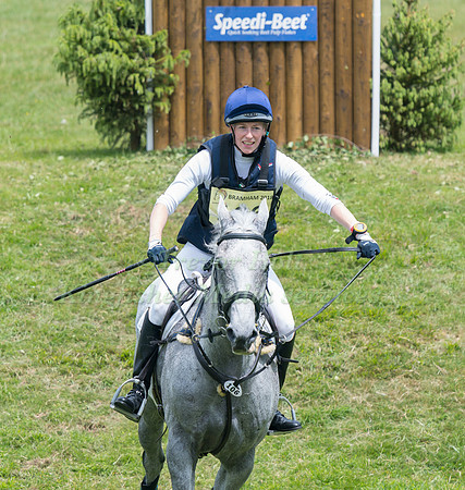 SARAH PICKARD (GBR) AND POLO STRIKER