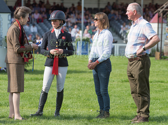 Ros Canter with owners Michelle and Archie Saul