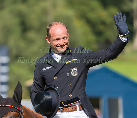 Michael Jung of Germany riding Fischer Takinou