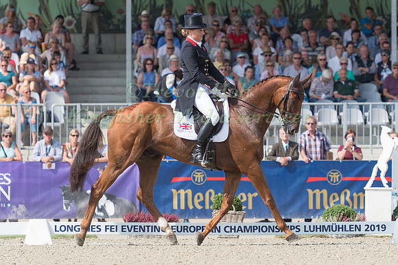 Kristina Cook (GBR) and Billy the Red