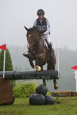 Peter Thomsen of Germany riding Horseware’s Barny