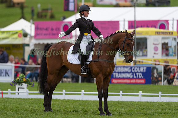ROSALIND CANTER (GBR) RIDING  ZENSHERA COMPETING IN THE  DRESSAGE PHASE OF THE  CIC THREE STAR EVENT RIDERS MASTERS  COMPETITION AT THE  2017 DODSON AND HORRELL  CHATSWORTH INTERNATIONAL HORSE TRIAL.