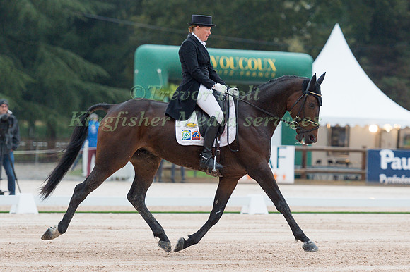 Karin Donckers (BEL) riding Fletcha Van T Verahof