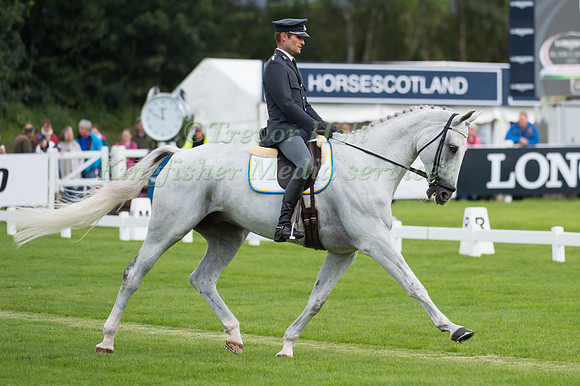 Johan Lundin of Sweden riding Johnny Cash