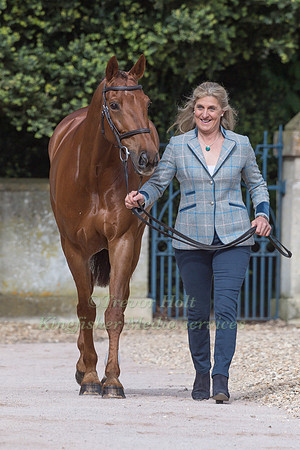 Kristina Cook (GBR) and  Billy The Red