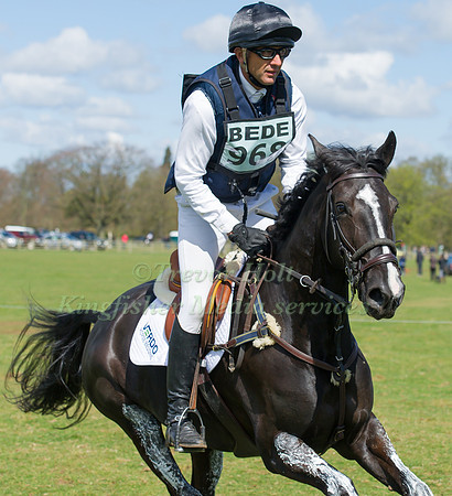 Bill  Levett (AUS) riding Natasha VII