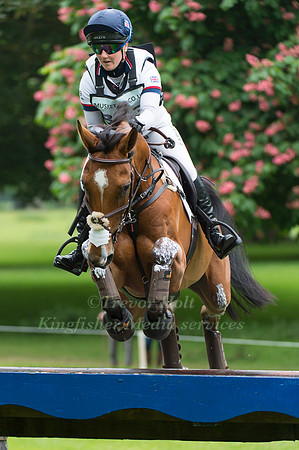 Laura  Collett (GBR) riding  Pamero 4
