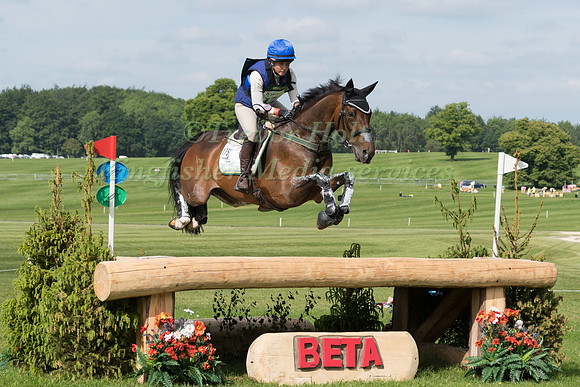 KIRSTY JOHNSTON (GBR) AND CLASSIC VI