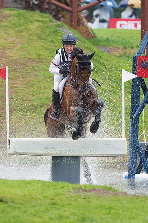 Gemma Tattersall of Great Britain riding Arctic Soul
