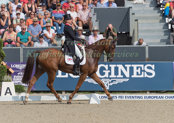 Kristina Cook (GBR) and Billy the Red