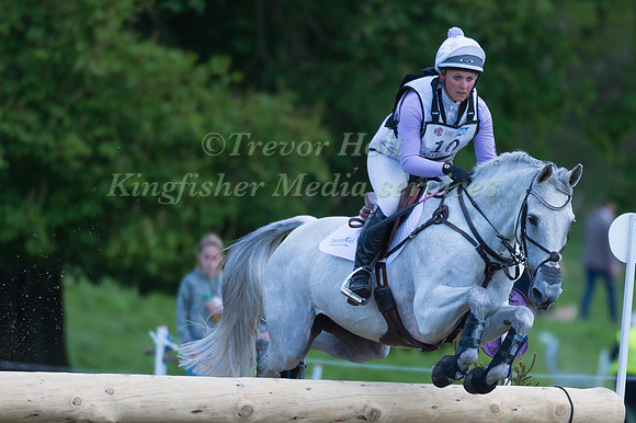 GEMMA TATTERSALL (GBR) RIDING  QUICKLOOK V COMPETING IN THE CROSS COUNTRY PHASE OF THE  EVENT RIDERS MASTERS COMPETITION AT THE  2017 DODSON AND HORRELL CHATSWORTH INTERNATIONAL HORSE TRIAL.