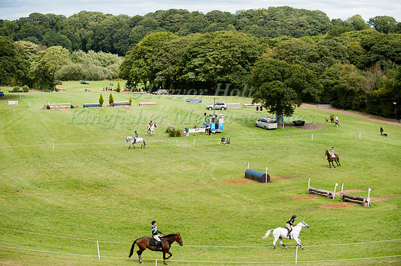 Cross Country Warm up area and Start Box