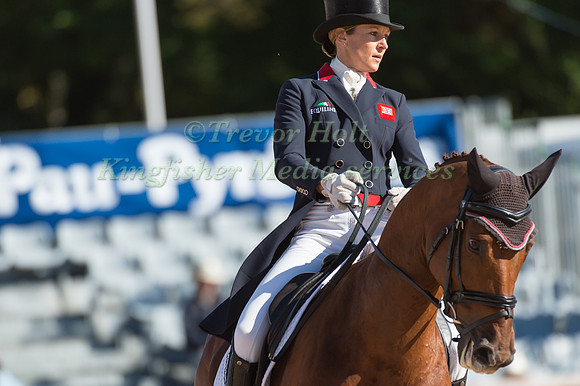 Sara Bullimore of Great Britain riding Lilly Corinne