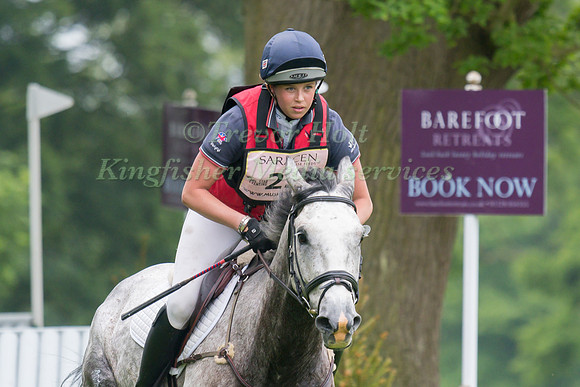 KATIE BLELOCH (GBR) AND GOLDLOOK