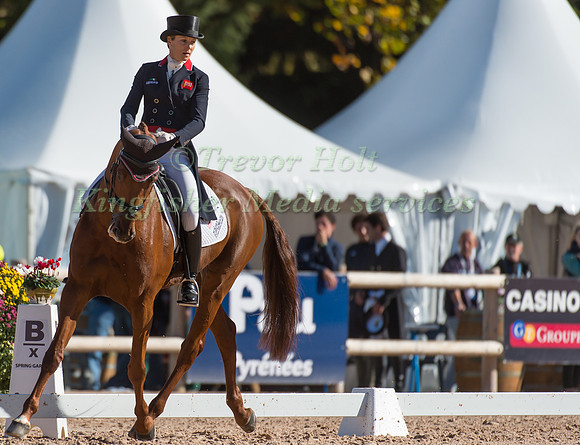 Sara Bullimore of Great Britain riding Lilly Corinne