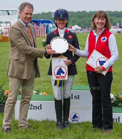 Nicola Wilson winner of the CIC***