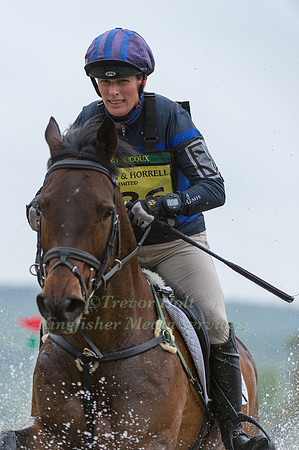 ZARA TINDALL  RIDING  RUM EXPECTATIONS COMPETING IN THE CROSS COUNTRY PHASE OF THE  CIC ONE STAR COMPETITION AT THE  2017 DODSON AND HORRELL CHATSWORTH INTERNATIONAL HORSE TRIAL.