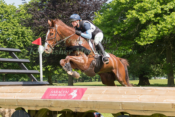 CHARLOTTE EAST (GBR) AND KING ALBERT