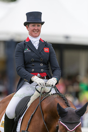 NICOLA WILSON (GBR) AND ONE TWO MANY TAKING PART IN THE DRESSAGE PHASE OF THE  CCI THREE STAR COMPETITION AT THE 2017 EQUI-TREK BRAMHAM INTERNATIONAL HORSE TRIALS