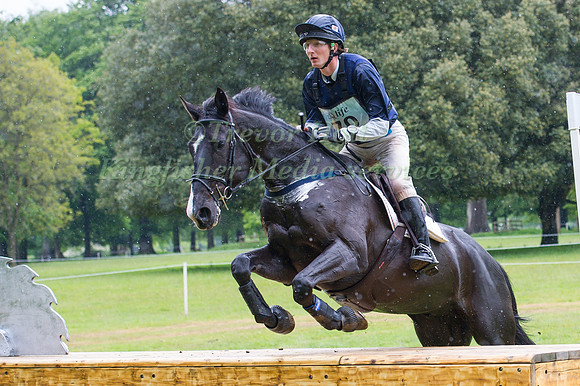Paul  Sims (GBR)  riding Theodore
