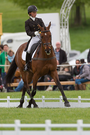 ROSALIND CANTER (GBR) RIDING  ZENSHERA COMPETING IN THE  DRESSAGE PHASE OF THE  CIC THREE STAR EVENT RIDERS MASTERS  COMPETITION AT THE  2017 DODSON AND HORRELL  CHATSWORTH INTERNATIONAL HORSE TRIAL.