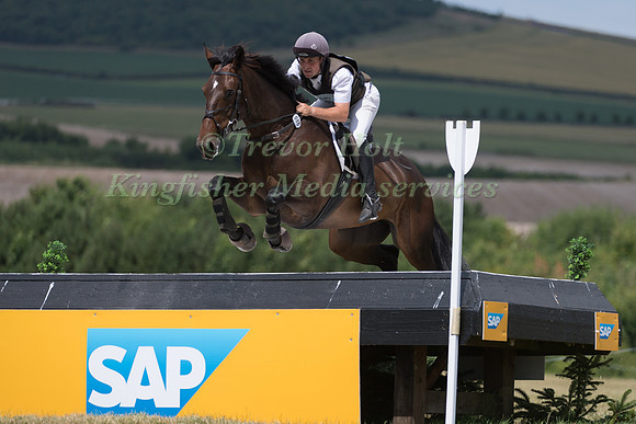 ANDREW DOWNES (GBR) AND ROCQUAINE BAY