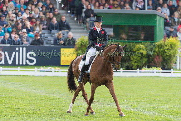 Kristina Cook (GBR) and  Billy The Red