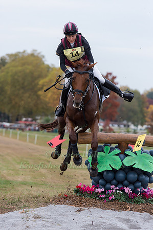 Sara Bullimore of Great Britain riding Lilly Corinne