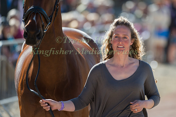 Jodie Amos of Great Britain  and Figaro Van Het Broekxhof