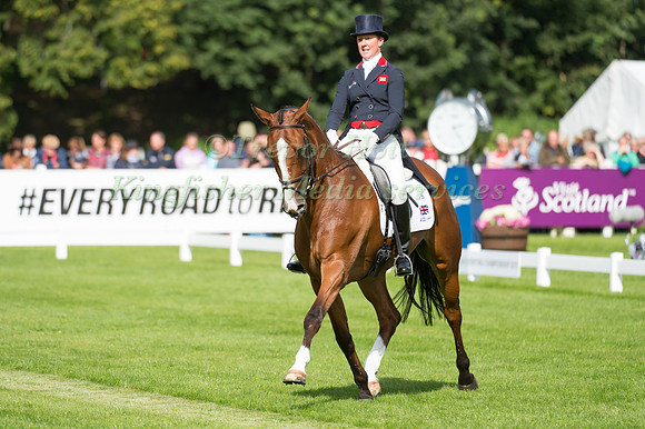 Nicola Wilson of Great Britain riding One Two Many