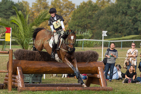 Anna-Maria Rieke of Germany riding Cato 60