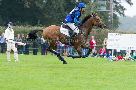 Tim Cheffings (GBR) riding Alinero Van Het Scharenberg competing in the Cross Country Phase