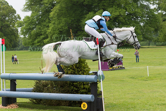 CHLOE LYNN (GBR) AND REBELLIOUS II