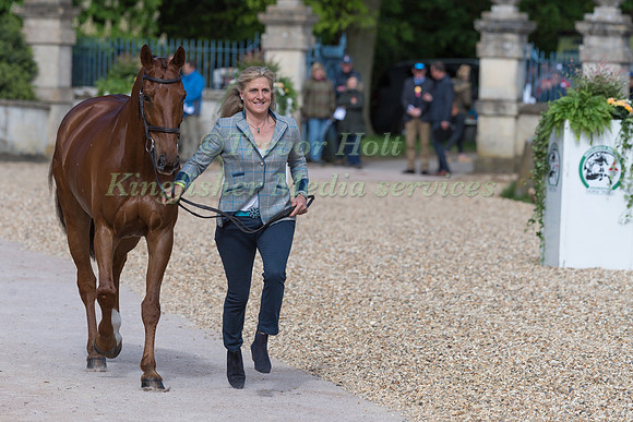 Kristina Cook (GBR) and  Billy The Red