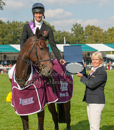 STAMFORD, UNITED KINGDOM - SEPTEMBER 7: In this handout image provided by Burghley Horse Trials, William Fox-Pitt Burghley Horse Trials on September 7, 2014 in Stamford, England. (Photo by Trevor Holt