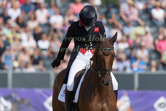 Kristina Cook (GBR) and Billy the Red